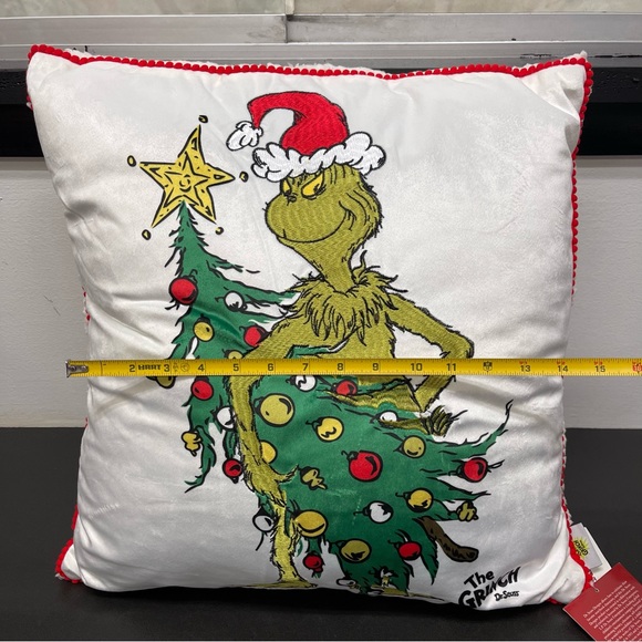 Accents Marlo Lorenz Dr Seuss The Grinch Throw Pillows Poshmark